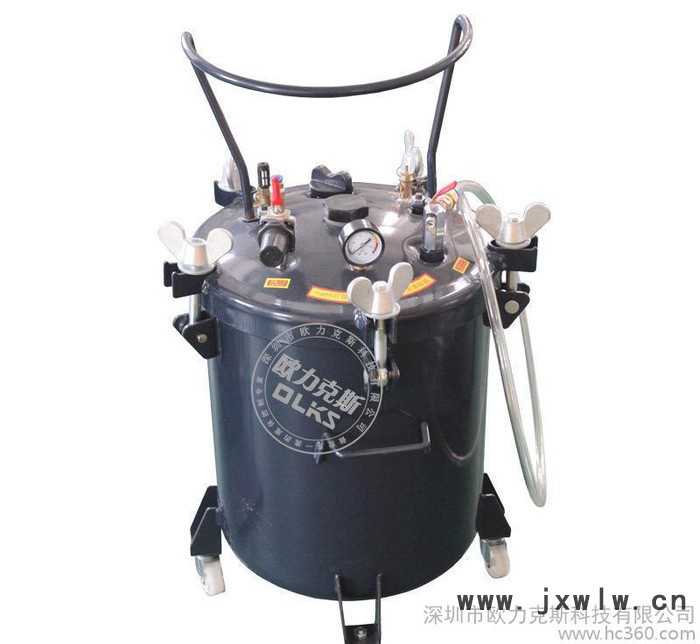 中山點膠機OL-421AA器雙頭黃膠點膠設(shè)備40L打膠機械18KG點膠機壓力桶
