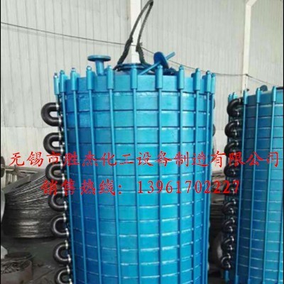 勝杰化工設備搪玻璃碟片式冷凝器廠家機械及行業(yè)設備專用配件