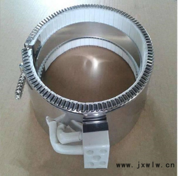 廠家非標定制陶瓷電加熱管 高溫加熱圈 注塑機電熱圈