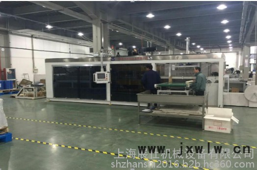 上海展仕機(jī)械 PLC控制負(fù)壓多工位全自動(dòng)吸塑機(jī)