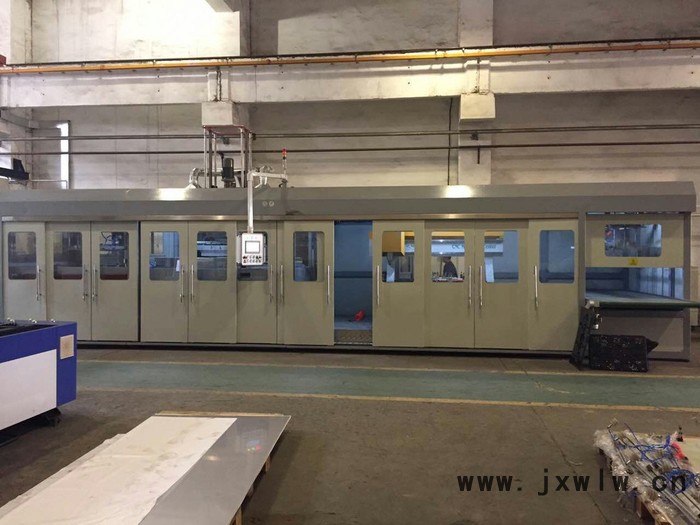ZS-展仕1820全自動(dòng)雙層汽車風(fēng)管 汽車內(nèi)飾件.厚片專用吸塑機(jī)