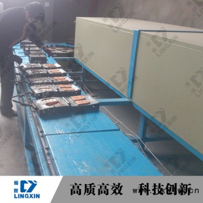 供應領新聚氨酯汽車海綿靠墊環(huán)形生產線設備 靠墊發(fā)泡機