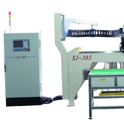 供應(yīng)上海善佳SJ-303機(jī)型機(jī)柜門板密封發(fā)泡機(jī)