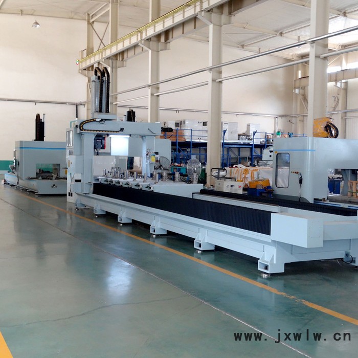 明美數(shù)控JGZX5-CNC-7000 鋁型材五軸數(shù)控加工中心 軌道交通型材加工設(shè)備 長型材多角度數(shù)控鉆銑床