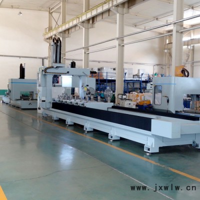 明美數(shù)控JGZX5-CNC-7000 鋁型材五軸數(shù)控加工中心 軌道交通型材加工設(shè)備 長型材多角度數(shù)控鉆銑床