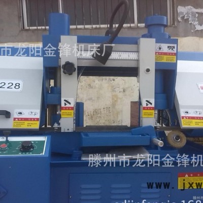 銷售全新GT4228金屬帶鋸床 小型鋸床 臥式鋸床 雙立柱液壓帶鋸床