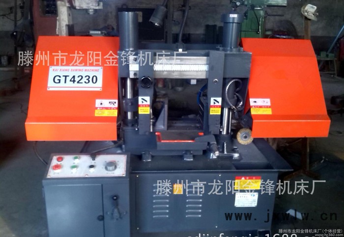 銷售鋸床 GT4230 金屬帶鋸床 浙江帶鋸床 臥式鋸床 帶鋸機(jī)