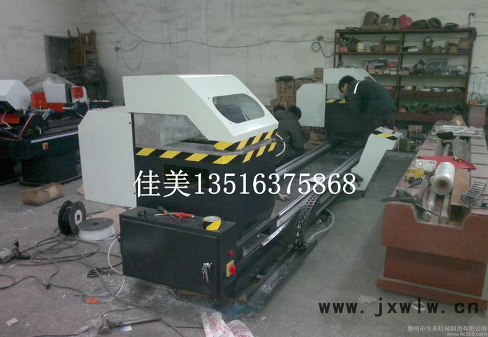 門窗幕墻設(shè)備 鋁合金雙頭鋸床 鋁門窗數(shù)顯切割鋸 旋擺鋸