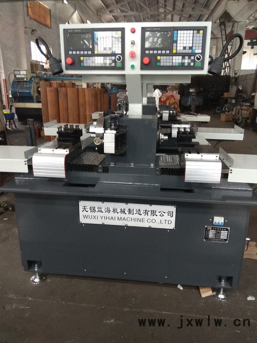 無錫益海 *數(shù)控機床* CJK0640數(shù)控儀表車床*雙頭機床廠家*全自動數(shù)控雙頭車床價格*三輥輪校直機，通過式精密拋光機