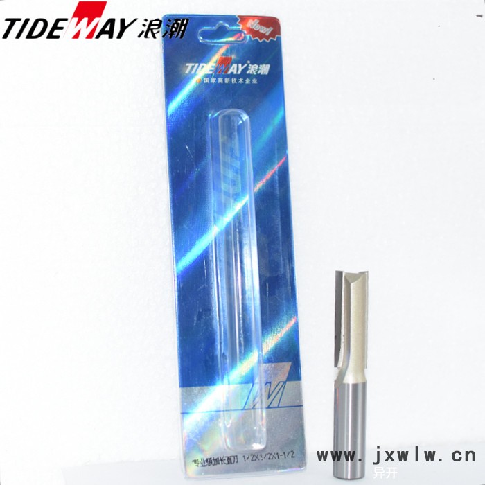浪潮1/2*1/2 銑刀 木工刀具浪潮專業(yè)級(jí) TIDEWAY 電動(dòng)工具修邊機(jī)電木銑專用  開(kāi)料刀