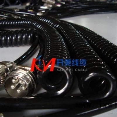 數(shù)控機床螺旋電纜。數(shù)字連接專用。專業(yè)生產(chǎn)制造商。質(zhì)量保障