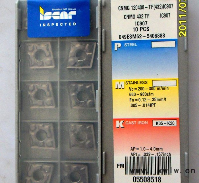 WNMZ080404-LF IC570伊斯卡特價刀具