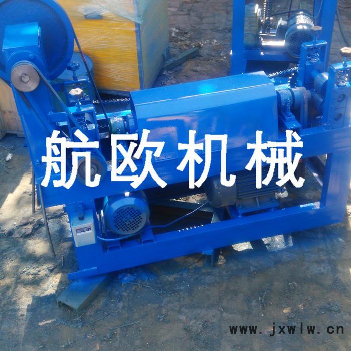 航歐2-4型全自動鋼筋調直切斷機 1.5電機 鋼筋調直切斷機 小型自動拉絲機 可定制
