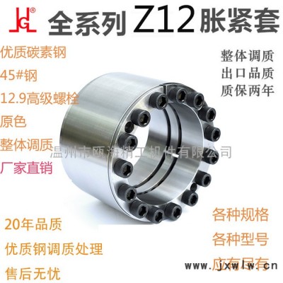 ZT12全系列脹套**磁選設(shè)備配件破碎機(jī)拉絲機(jī)減速機(jī)配件免健動(dòng)力鎖Z12脹緊連接套