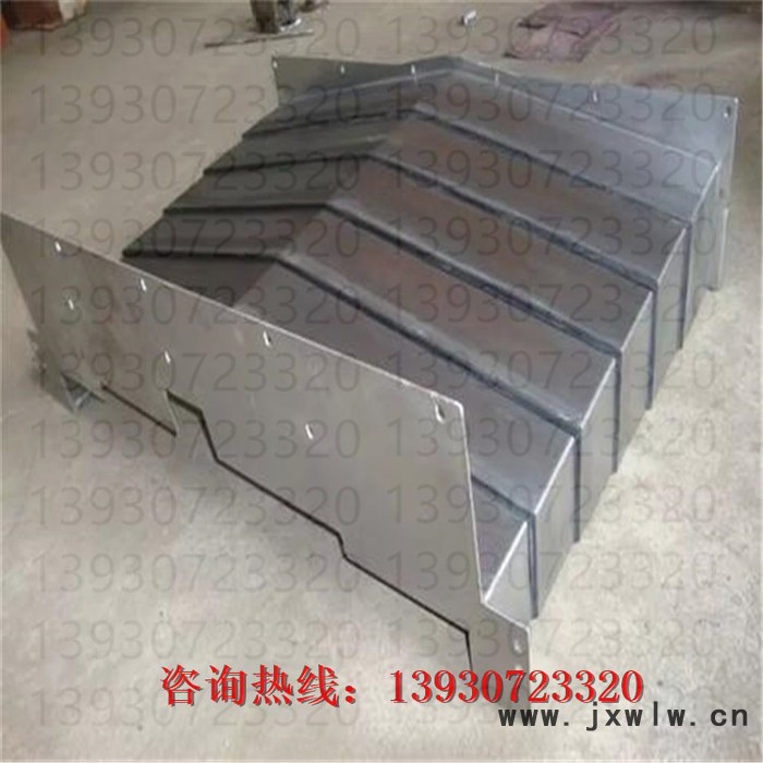 勝通定做加工中心機床導(dǎo)軌防護板CNC電腦鑼專用鋼板防護罩鈑金伸縮防護罩 機床導(dǎo)軌防護罩