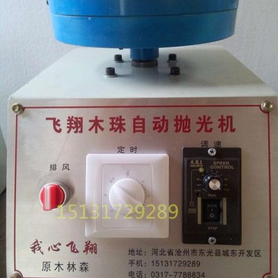 直銷飛翔佛珠木珠拋光機(jī)盤徑251mm全自動(dòng)打磨拋光220V調(diào)速爆
