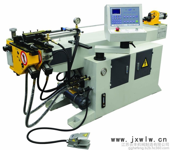 合豐單頭液壓彎管機(jī)等管材加工機(jī)械 DW38NCB 單頭液壓彎管機(jī) 半自動(dòng)彎管機(jī)