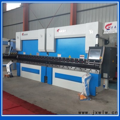 正泰高科雙機(jī)聯(lián)動WE67K-80T/2500-2電液伺服數(shù)控折彎機(jī)**