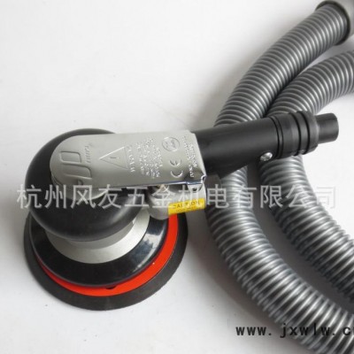臺灣普力馬吸塵5寸圓盤氣動打磨機 砂紙機 拋光機不銹鋼轉子