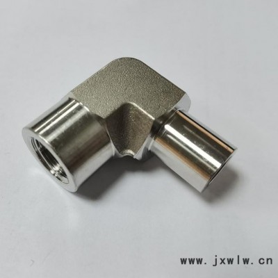 米盾316L不銹鋼彎通焊接接頭 內(nèi)螺紋轉(zhuǎn)焊接管彎頭 直角焊接彎通接頭批發(fā)生產(chǎn)  歡迎咨詢