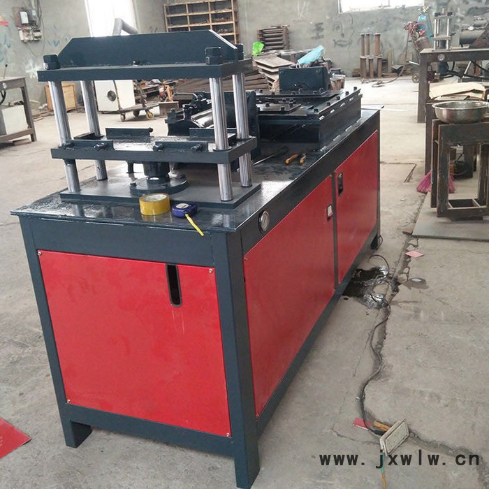 格柵八字結壓花機河北益工數(shù)控8字型成型機