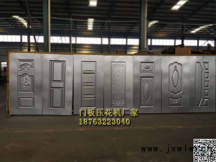 防盜門室內(nèi)門鋼木門鐵大門壓花液壓機(jī) LEAD不銹鋼板壓花壓紋機(jī)