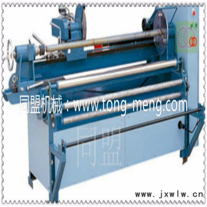 供應(yīng)東莞【復(fù)合機(jī) 涂布機(jī) 皮革處理機(jī) 抽條機(jī)】同盟TM-013   圓刀分條機(jī)