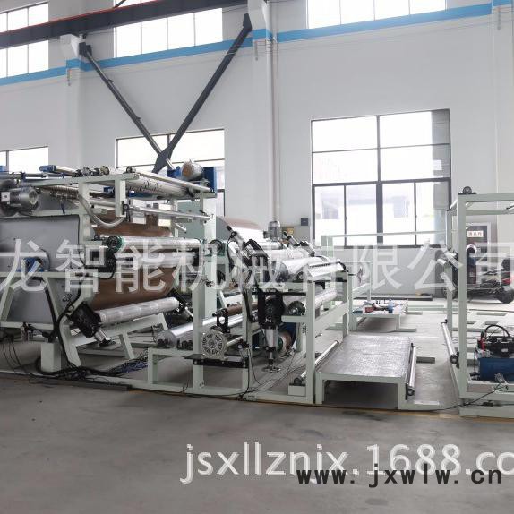 防水透氣膜膠點(diǎn)轉(zhuǎn)移復(fù)合機(jī) 油膠貼合機(jī) 無紡布服裝面料復(fù)合機(jī)