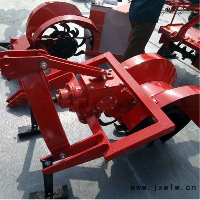四輪山地旋耕機(jī) 后懸掛偏置果園開溝機(jī) 農(nóng)用除草開槽機(jī)