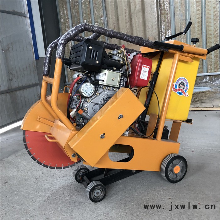供應(yīng)汽油動力手推式馬路切割機 路面切割機 開槽機 柴油機動力切割機