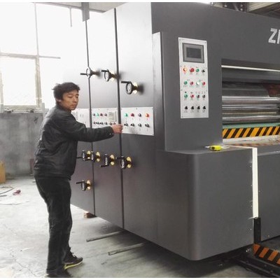 正奇ZQ3500*2200 大型紙箱機(jī)械設(shè)備巨型自動(dòng)印刷圓壓圓模切開槽機(jī)