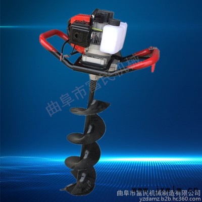 **新款打眼挖坑機 立柱打孔機 汽油打孔機廠家