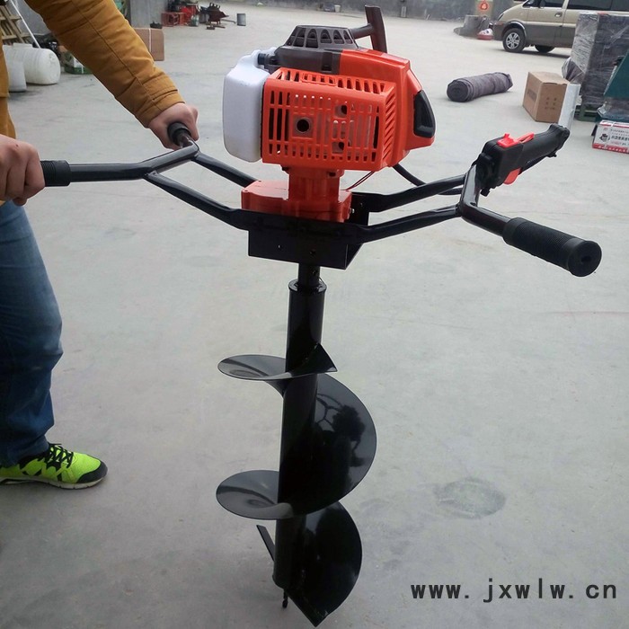 樂民樹苗打眼機(jī) 螺旋鉆頭打孔機(jī) 埋樁施肥用打孔機(jī)