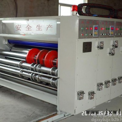 **實用半自動2600 型三色水墨印刷開槽機(jī) 紙箱設(shè)備
