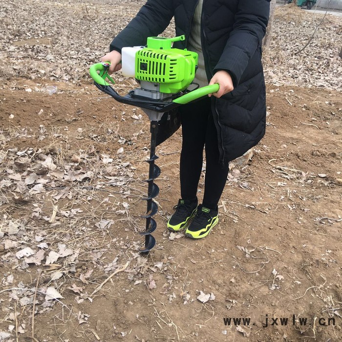 富興機械生產(chǎn)果園立柱打孔機 手提式打眼機 園林植樹挖坑機