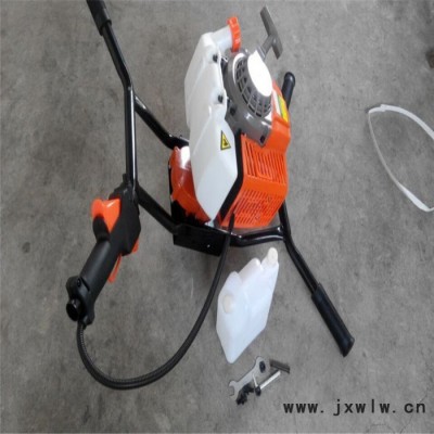 新型打眼柱樁機-植樹造林農(nóng)田種植用汽油打孔機-農(nóng)田果園植樹施肥打洞機