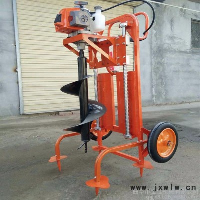 金佳大馬力汽油挖坑機(jī) 農(nóng)用栽樹打孔機(jī) 地鉆汽油挖坑機(jī)價格