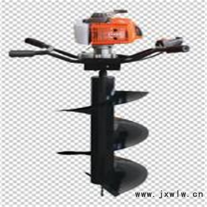汽油動(dòng)力二沖程手提式打孔機(jī) 小型螺旋式地鉆植樹(shù)挖坑機(jī)  果園施肥打洞機(jī)