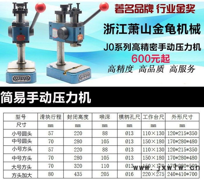 批發(fā) 手動壓力機(jī) 沖壓機(jī) 手扳就 打斬機(jī) 手動沖床 打孔機(jī)方頭 圓頭16/32/40/64