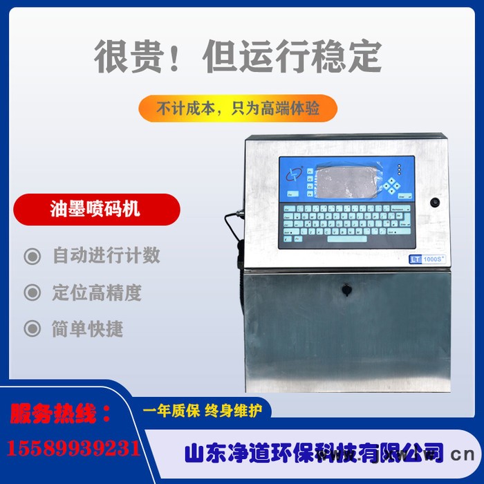 全自動(dòng)流水線小字符噴碼機(jī)廠家打日期  噴墨打標(biāo)機(jī)  山東