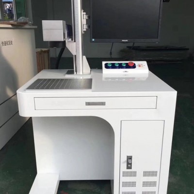 漢霆激光 HT-C50W 光纖激光打標(biāo)機(jī) 打標(biāo)禮盒包裝打標(biāo)雕刻 激光刻字機(jī)