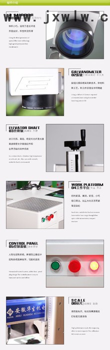 華生HSMFP-20W 光纖激光打標(biāo)機(jī)