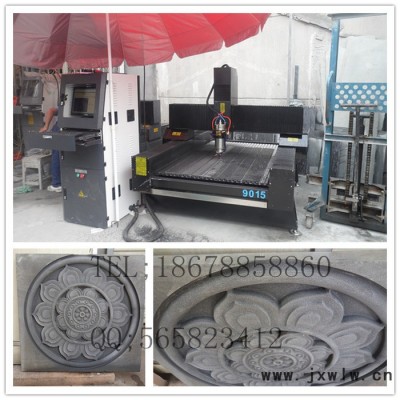 石材雕刻機(jī)，石材深度浮雕雕刻機(jī)，石材刻字機(jī)                本臺(tái)機(jī)器采用380V電壓控制 （220