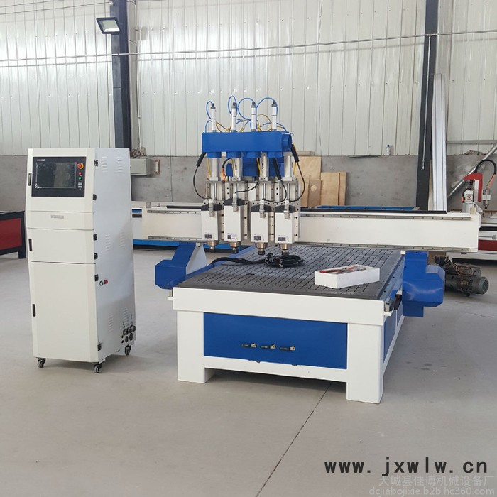 供應(yīng) 木工數(shù)控開料機 全自動四工序開料機 櫥柜木門自動換刀雕刻機