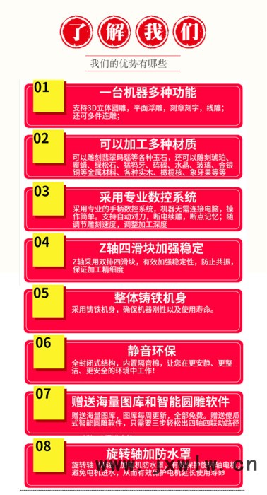 全自動數(shù)控小型玉石雕刻機(jī)翡翠 瑪瑙 工藝品泡沫精雕機(jī)4040