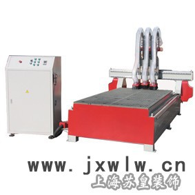 上海蘇皇移門設(shè)備，三頭木工雕刻機,移門雕刻機