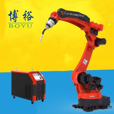 博裕智能大型自動化焊接機器人任意自由包含氬弧焊接二氧化碳氣體保護焊接等離子下料切割坐標山東臨沂歡迎咨詢 機械臂焊接機器人