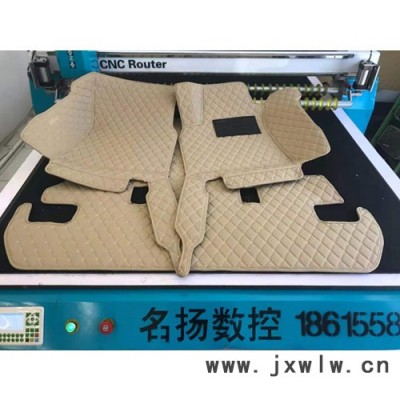 名揚(yáng) 廠家定制 汽車腳墊旋轉(zhuǎn)刀裁剪切割機(jī)，大包圍后備箱墊，360軟包數(shù)控切割機(jī)