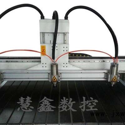 雕刻機  石材雕刻機 木工廣告電腦數(shù)控三頭雕刻機直銷