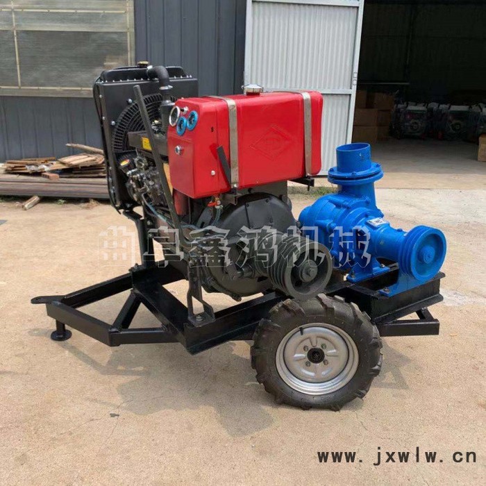 鑫鴻xh-cs-100 直連式汽油自吸泵4寸雙葉輪柴油高揚(yáng)泵柴油發(fā)動(dòng)機(jī)8寸泵車